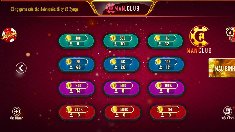 cach xep bai mau binh manclub Cách xếp bài hay game mậu binh online manclub