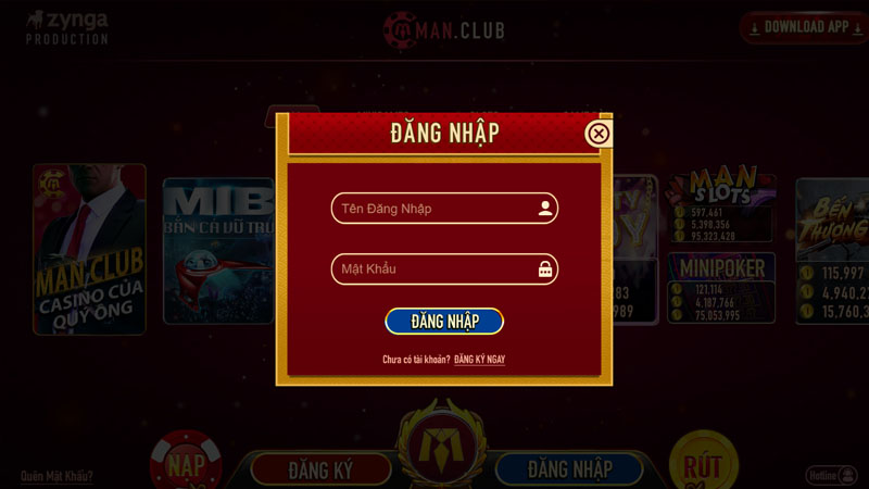 dien thong tin chinh xac dang nhap manclub Điền thông tin chính xác để đăng nhập Manclub thành công