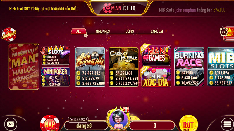 manclub the gioi giai tri dinh cao Manclub là thế giới giải đỉnh cao tại Việt Nam