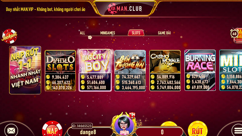 slot game no hu manclub Slot game nổ hũ đa dạng tại Manclub