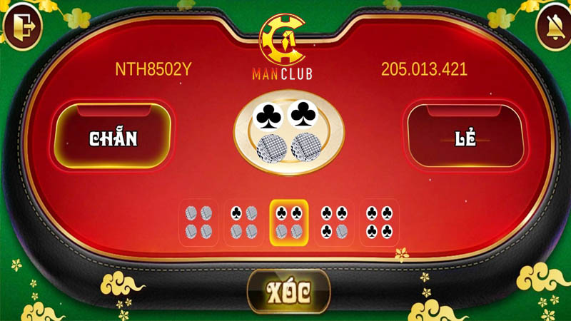 uu the game doc dia doi thuong manclub Ưu thế game xóc đĩa đổi thưởng Manclub