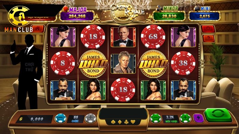 Giới thiệu casino royale siêu phẩm slot tại manclub